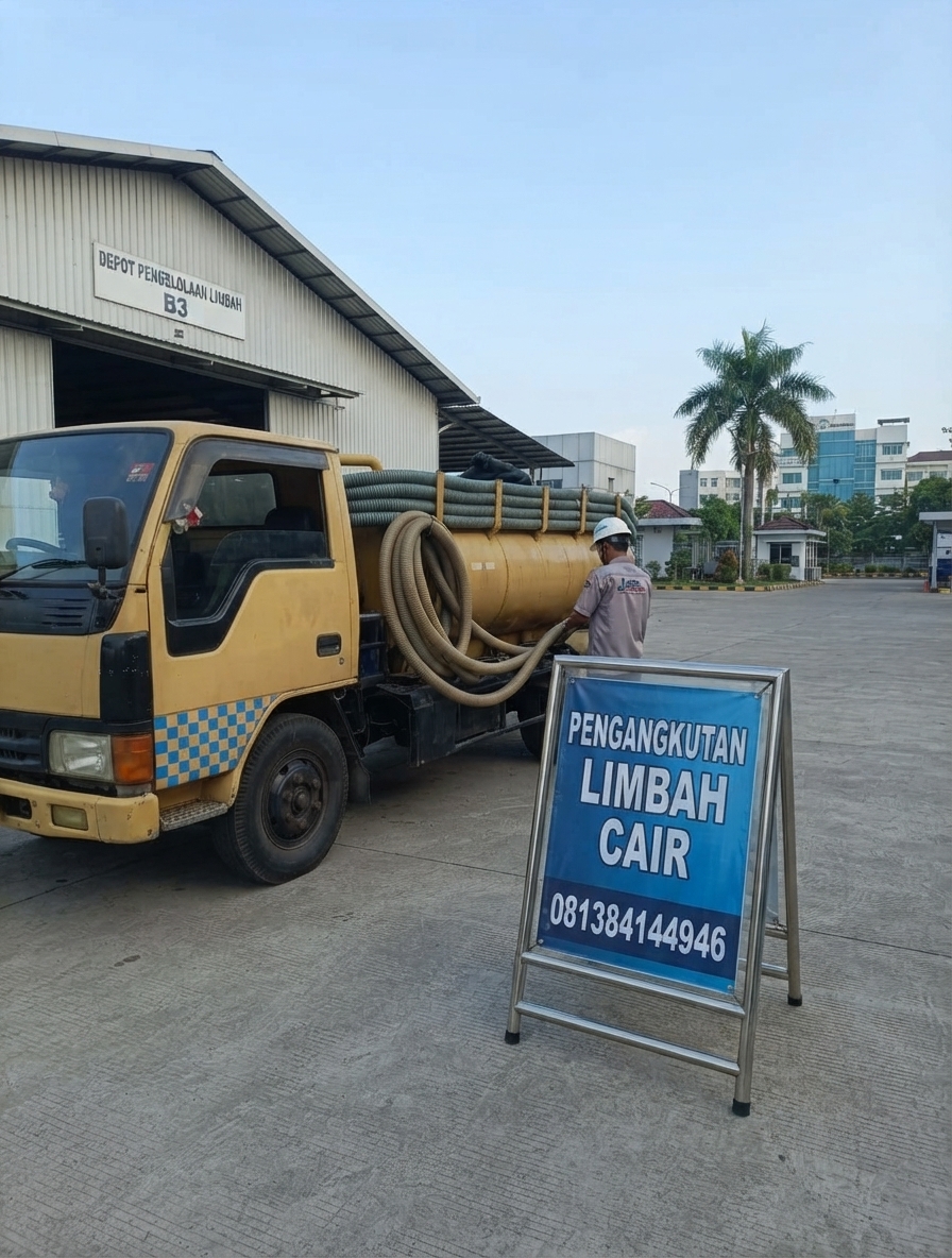 Pengangkutan Limbah Cair Industri dan Komersial