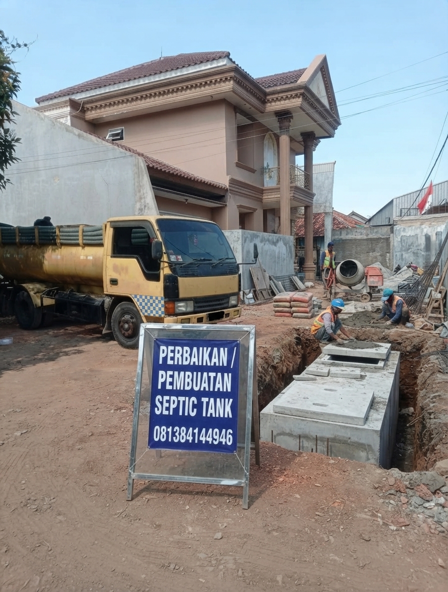 PERBAIKAN / PEMBUATAN SEPTIC TANK