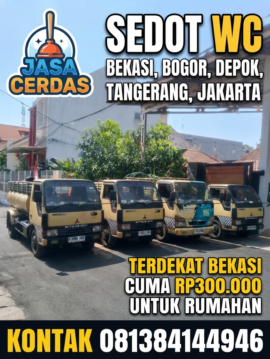 Jasa Sedot WC Tambaksumur Karawang